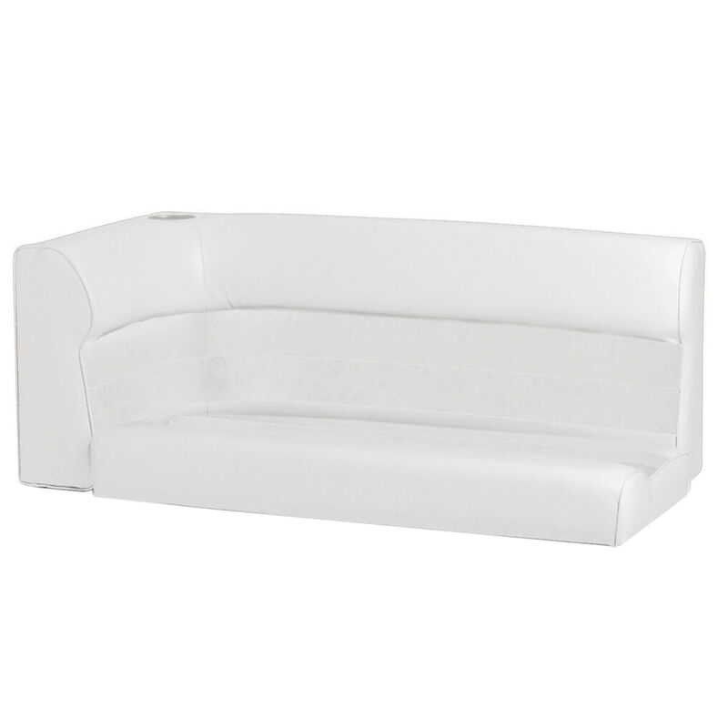 Toonmate Deluxe Pontoon Right-Side Corner Couch Top - White image number 12