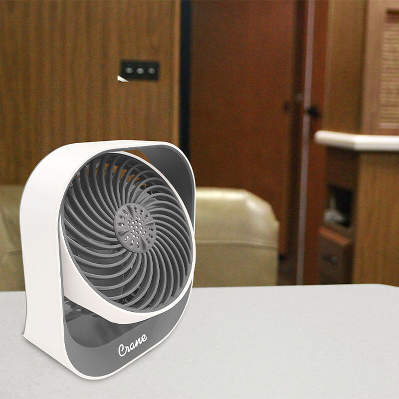 Crane 4.5" Cordless Aromatherapy Diffuser Fan image number 2