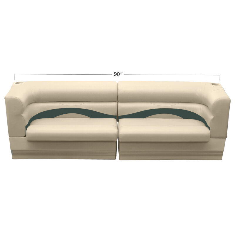 Toonmate Premium Pontoon Furniture Package, Rear/Side Group image number 9