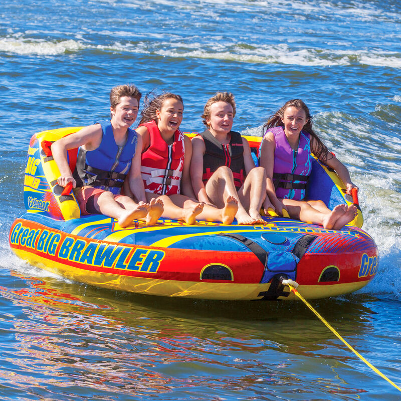 Gladiator Great Big Brawler 4-Person Towable Tube image number 3