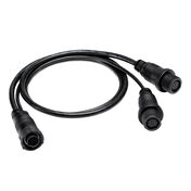 Humminbird 14 M SILR Y - SOLIX/APEX Side Imaging & 2D Splitter Dual Side Image Adapter Cable - 30"