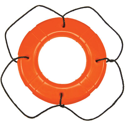 Life Ring USCG Approved, Orange (24")