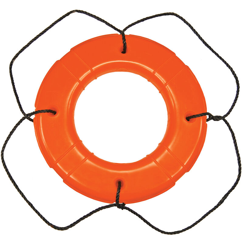 Life Ring USCG Approved, Orange (24") image number 1