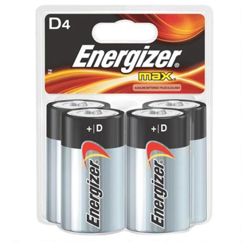 Energizer MAX D Batteries, 4-Pack image number 1