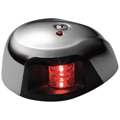 Attwood LED Deck-Mount Red Port Light With 2 NM Visibility