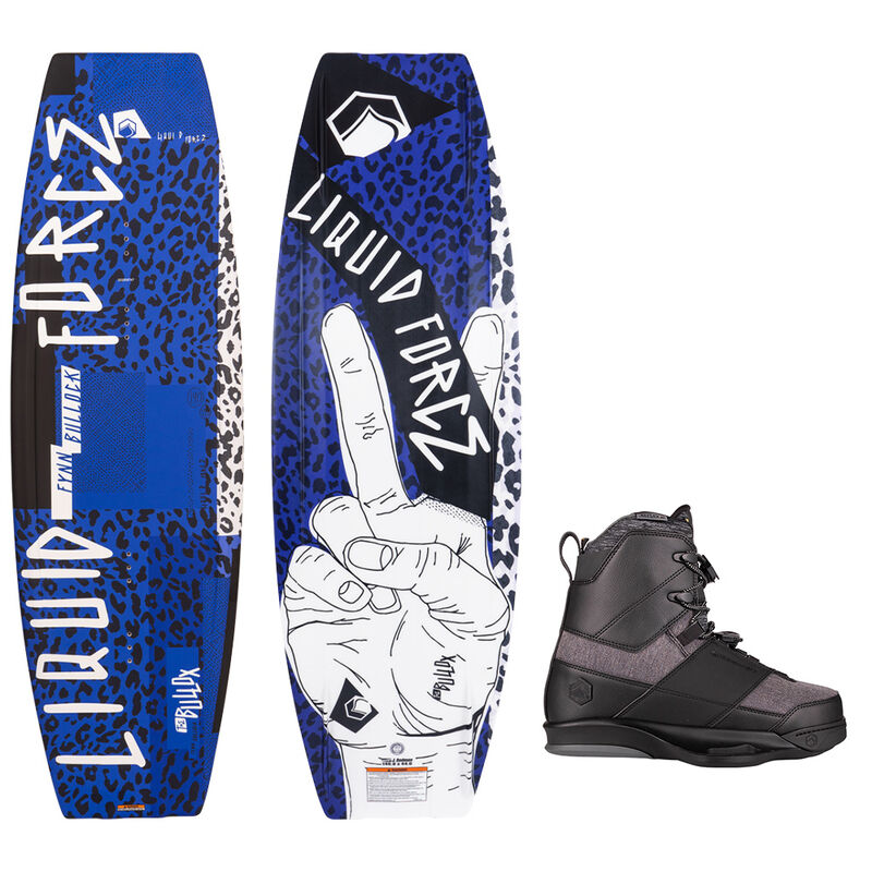 Liquid Force Bullox Wakeboard with Peak 6X Bindings
