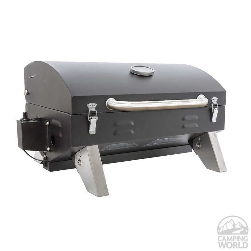 Portable RV Barbeque Grill, Black image number 9