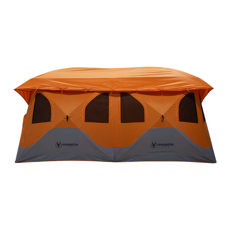 Gazelle Tents T8 Hub Tent, Sunset Orange image number 2