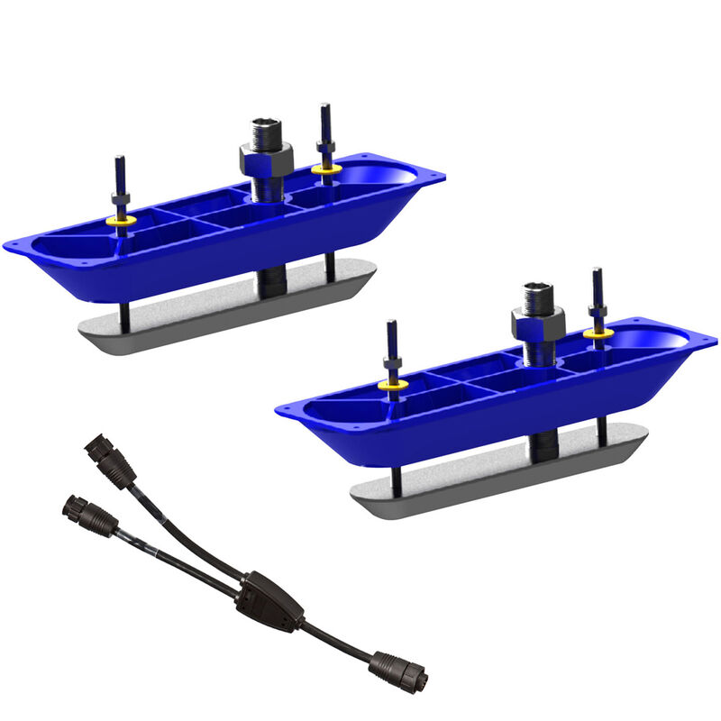 Navico StructureScan HD Sonar Thru-Hull Transducers With Y-Cable image number 1