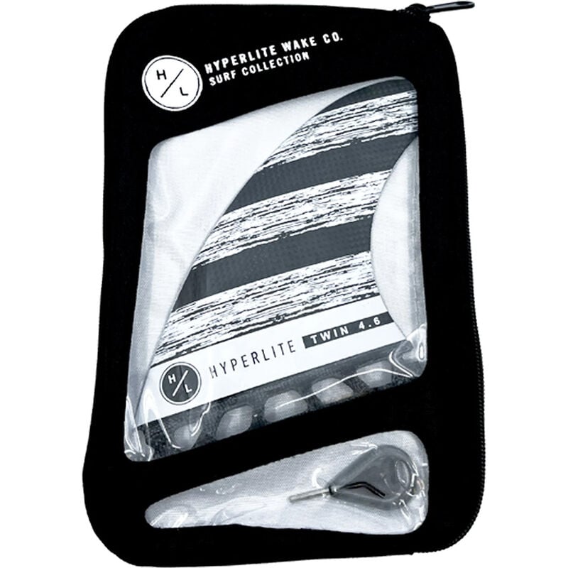 Hyperlite 4.6&rdquo; Carbon Twin Fin - Pair image number 1