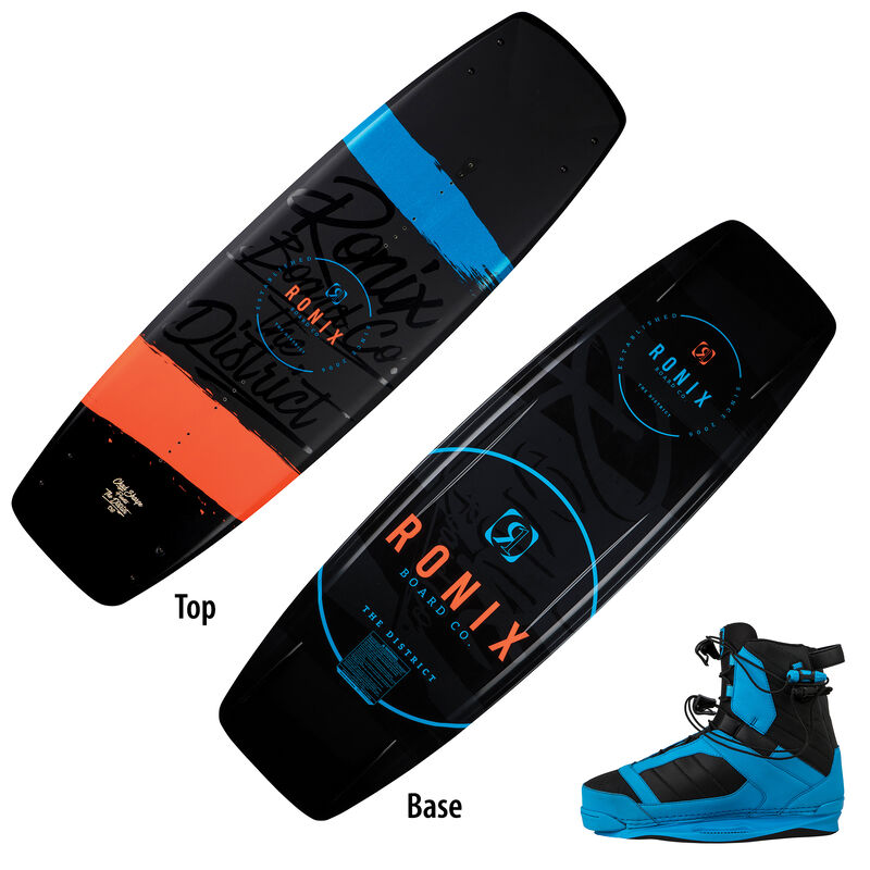Ronix District Wakeboard With Cocktail Bindings image number 1
