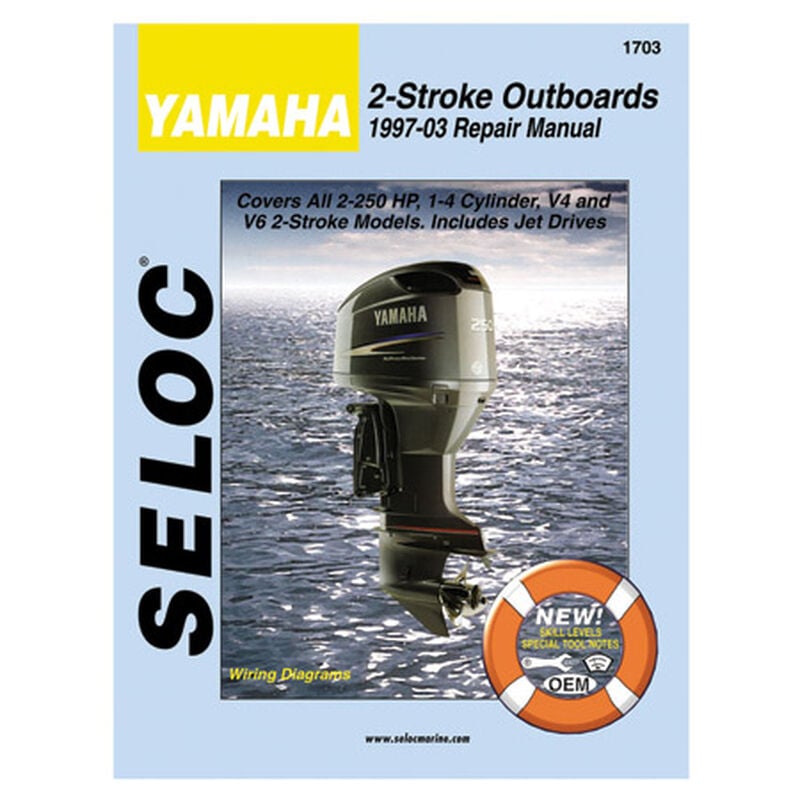 Seloc Marine Outboard Repair Manual for Yamaha '97 - '13 image number 1