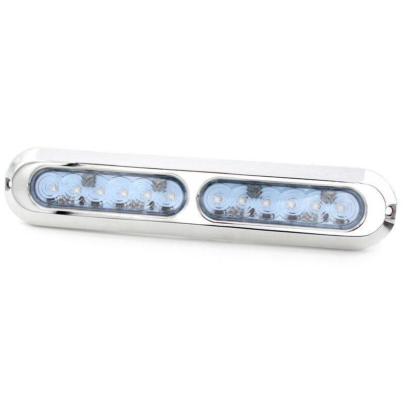 Marine Sport HydroBLAST Ultra-Slim 2-POD Underwater 60W LED Lighting System, RGB Multi-Color image number 2