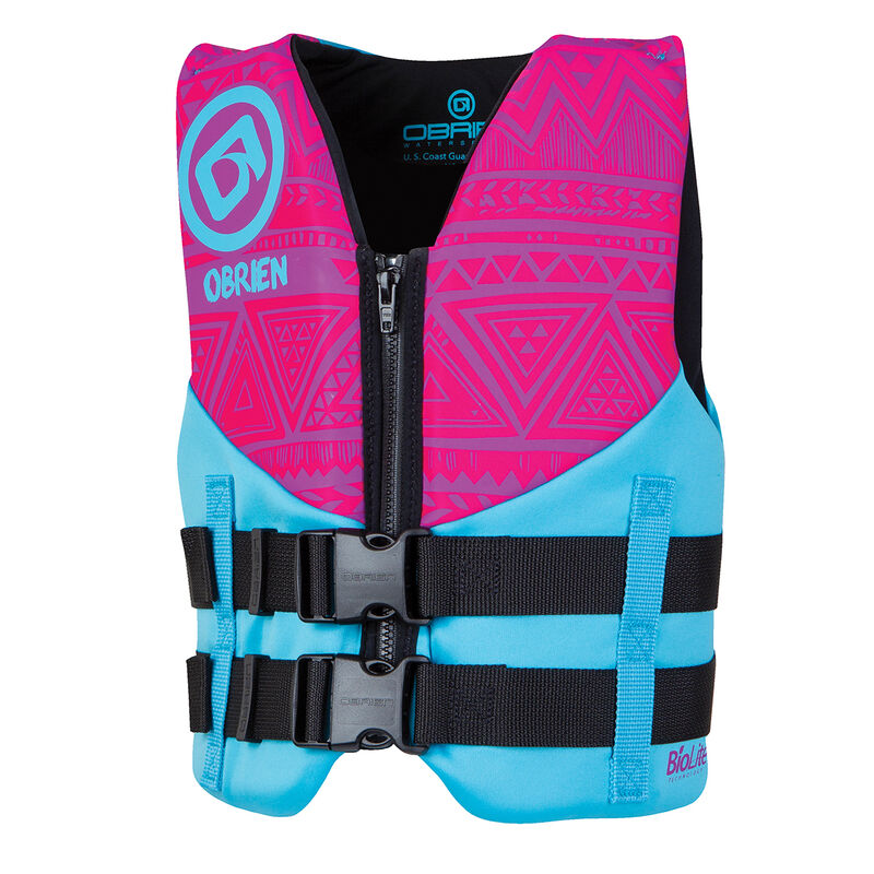 O'Brien Girl's Youth Life Jacket image number 1