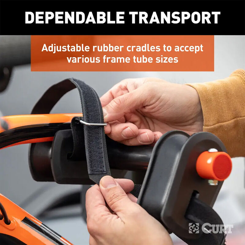 CURT ActiveLink SE Hitch-Mounted Two-Bike Rack image number 7