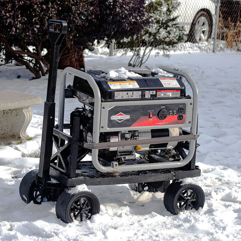 Mighty Max Cart Collapsible Utility Dolly Cart, Silver Tub image number 7