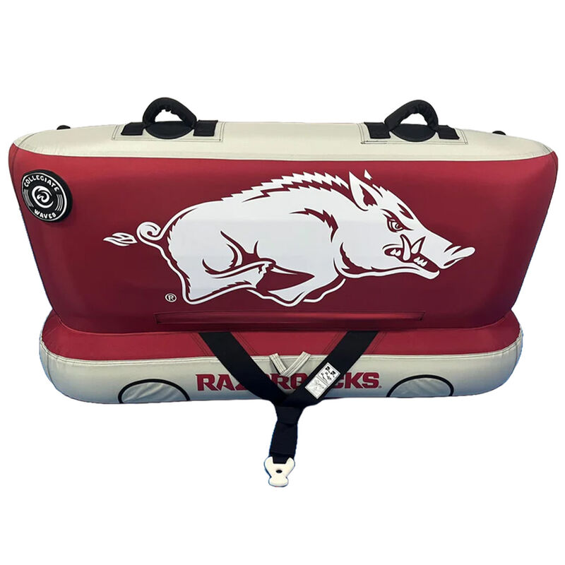 Collegiate Waves Arkansas "The Captain" 2-Person Towable Tube image number 4