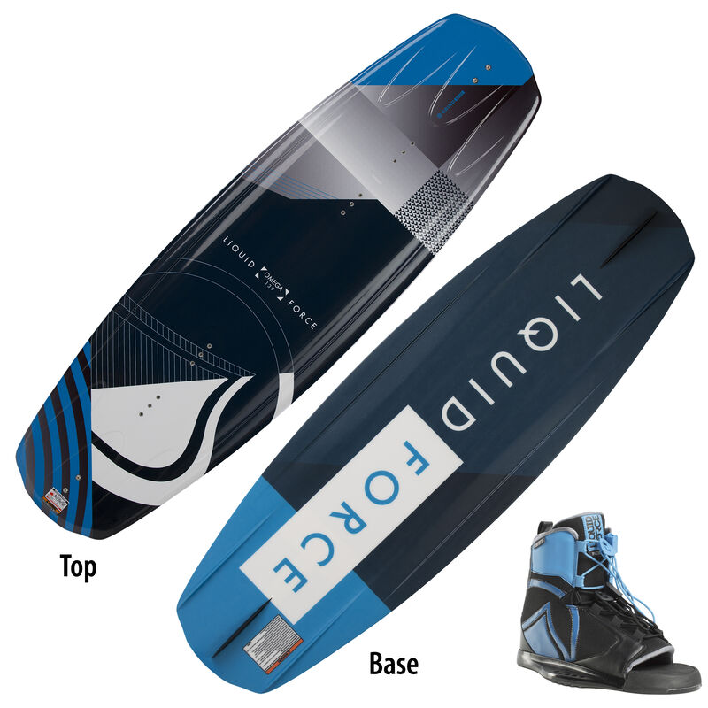 Liquid Force Omega Wakeboard With Index Bindings image number 1