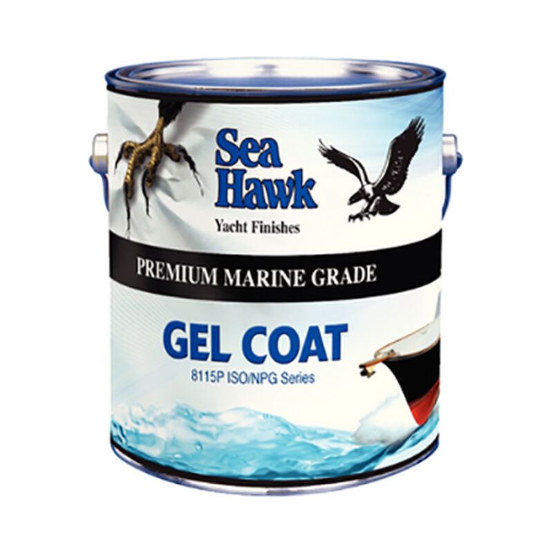 Sea Hawk Gel Coat With Wax Additive, Gallon - Snow White image number 1