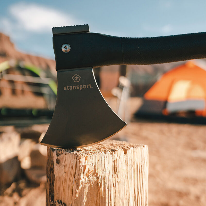 Stansport Survival Hatchet with Fiberglass Handle image number 10
