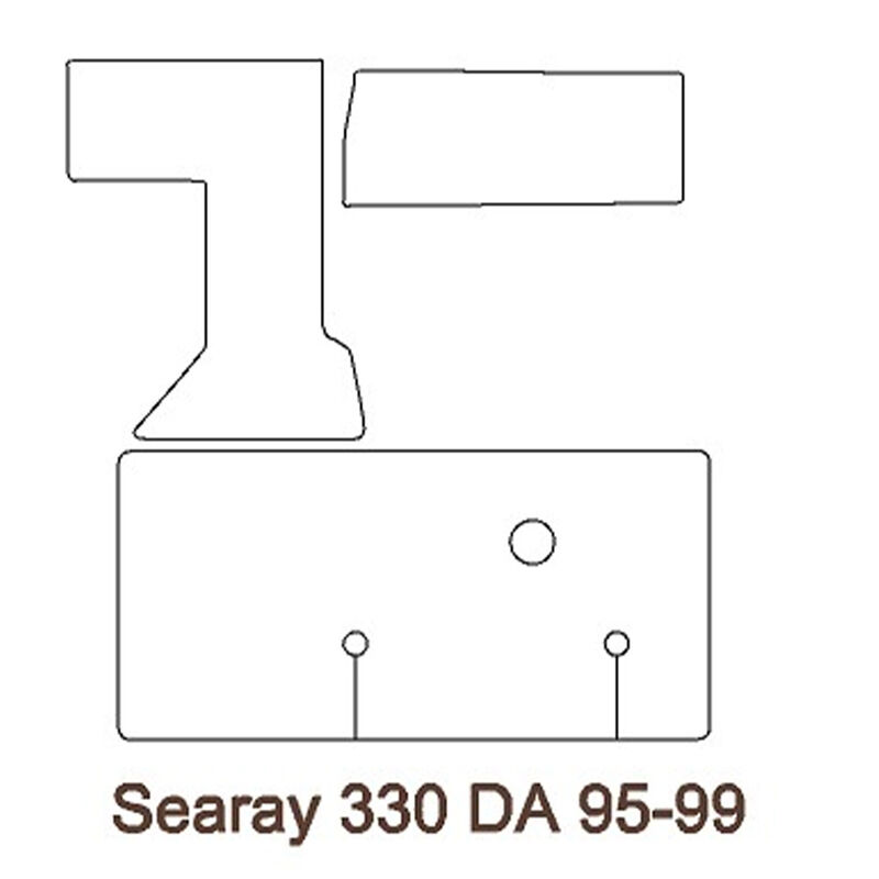 Sparta Carpet Cockpit Carpet Kit, 1995-1999 Sea Ray 330 DA image number 1