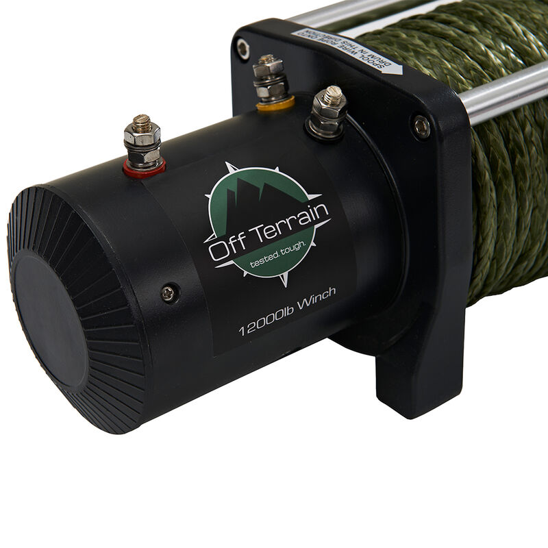 Off Terrain 4x4 Winch, 12,000 lbs image number 5