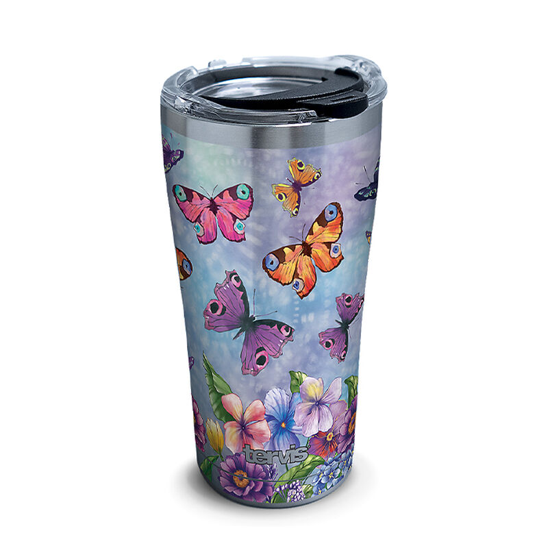Tervis Butterfly Garden 20-oz. Stainless Steel Tumbler image number 1