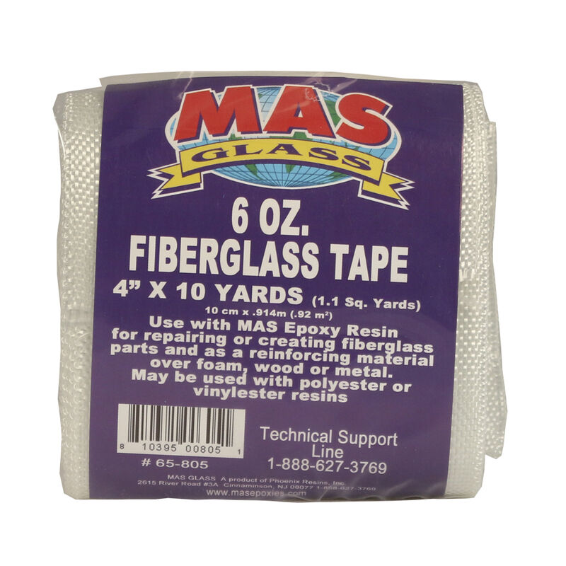 MAS Epoxies 6-oz. Fiberglass Cloth, 4" x 10 yards image number 1