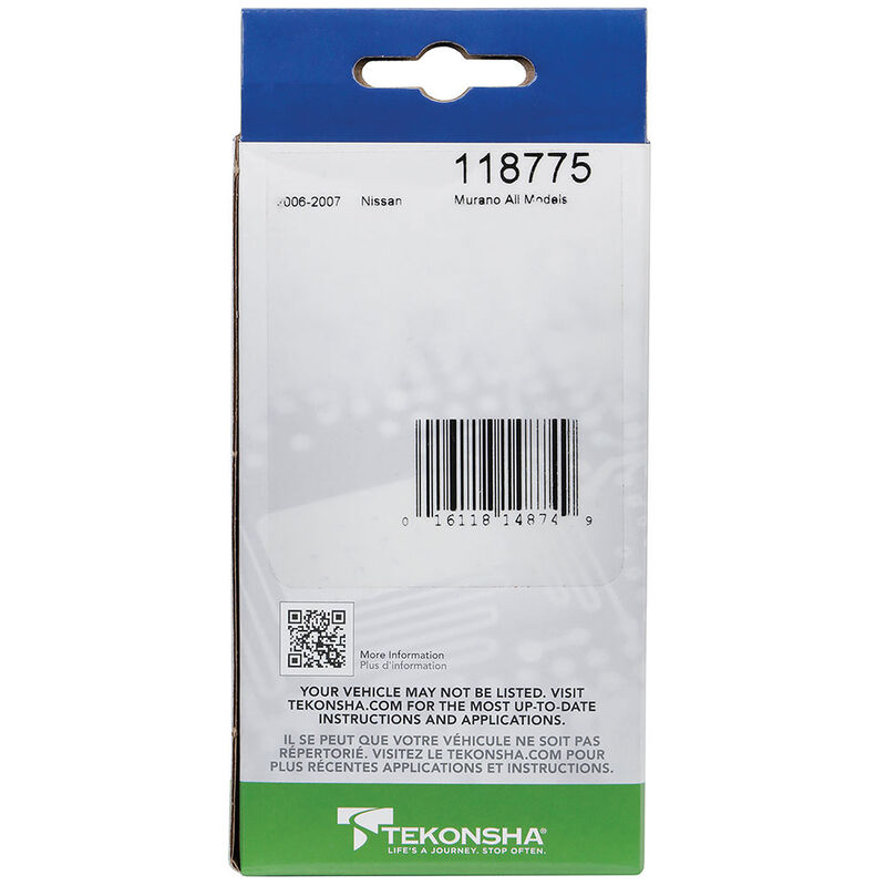 Tekonsha T-One T-Connector Custom Wiring Harness: Nissan Murano image number 6