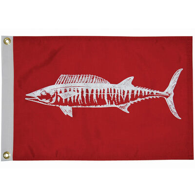 Fisherman's Catch Flag 12" x 18", Wahoo 