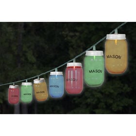 Mason Jar Mini Light Set