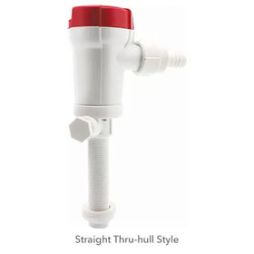 Rule 605STC Livewell Pump, 1100 GPH, Straight Thru-Hull