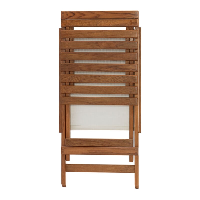 Whitecap Teak Everyday Chair with White Batyline Fabric image number 2