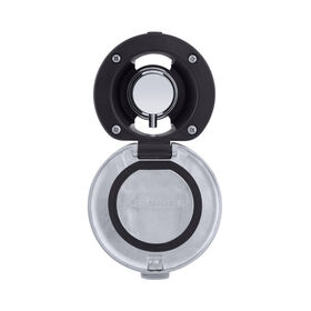 Ambassador Marine Aidack Recessed Control Valve, Chrome Black