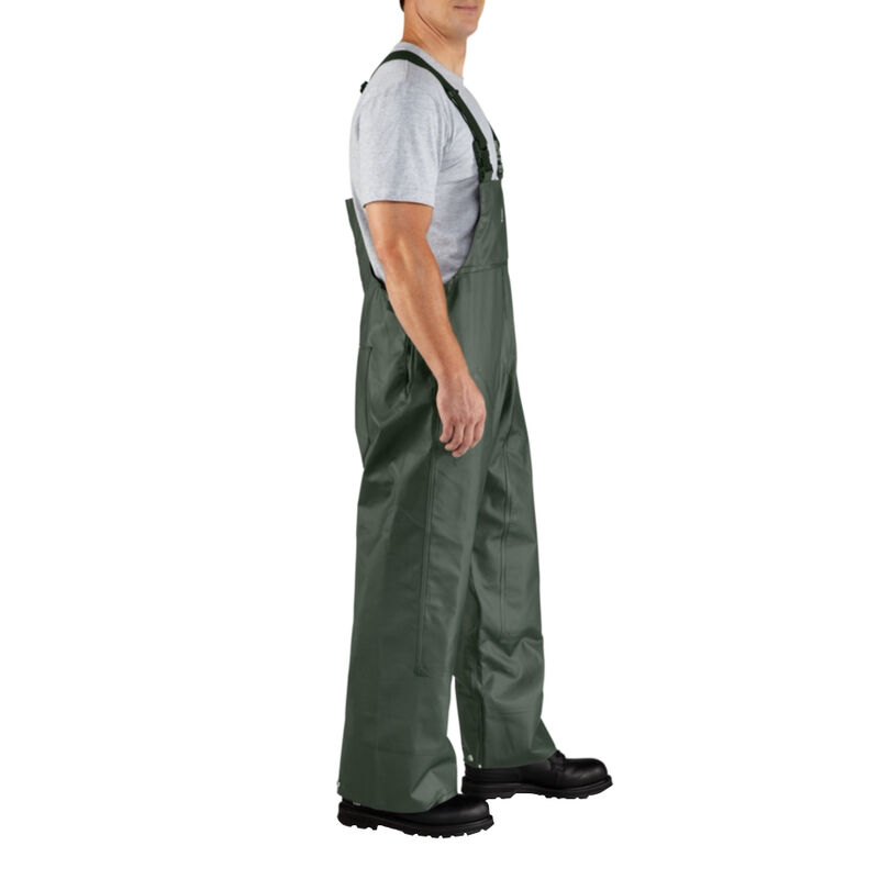 Carhartt Men's Surrey Rain Bib Overall image number 5