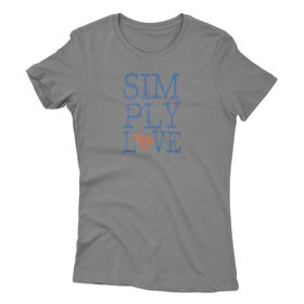Points North Women's State SC Baseball Tee
