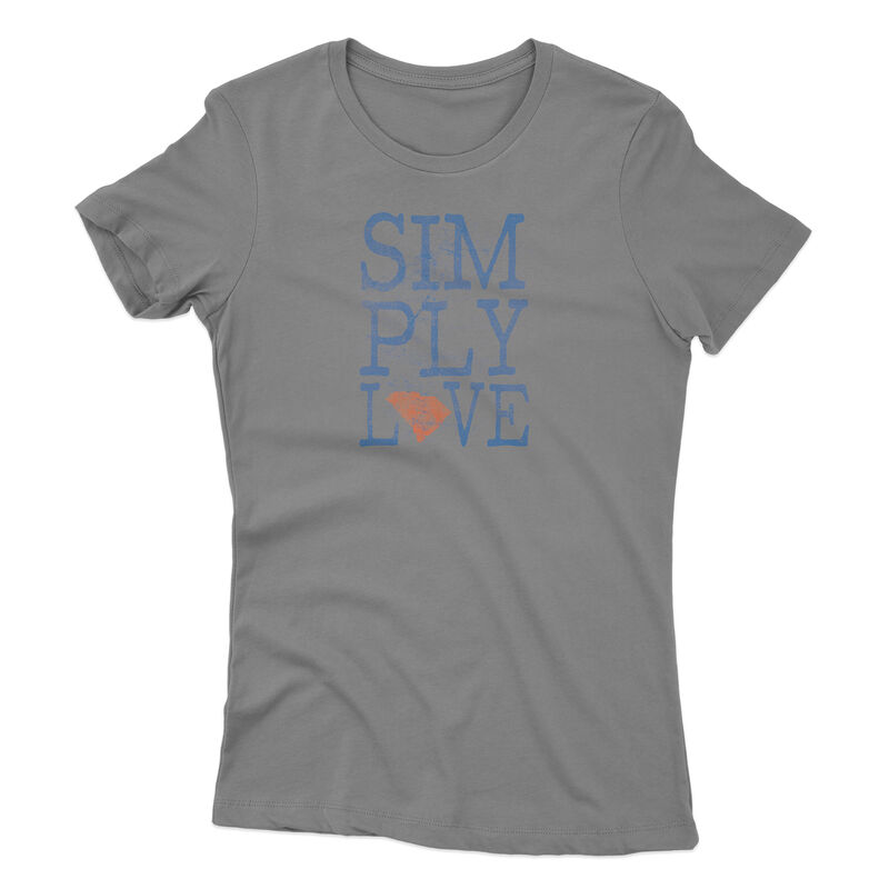 Points North Women's State SC Baseball Tee image number 1