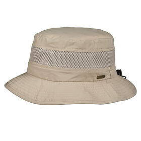 Dorfman Pacific Men's No Fly Zone Mesh Boonie Hat