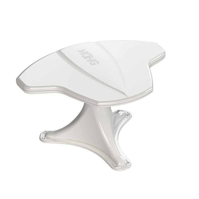 KING Jack HDTV Directional Antenna & Signal Meter, White image number 2
