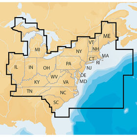Navionics Electronic Chart, East US