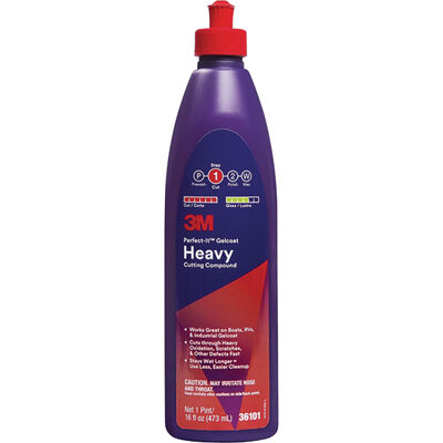 3M Perfect-It Gelcoat Heavy Cutting Compound, Pint
