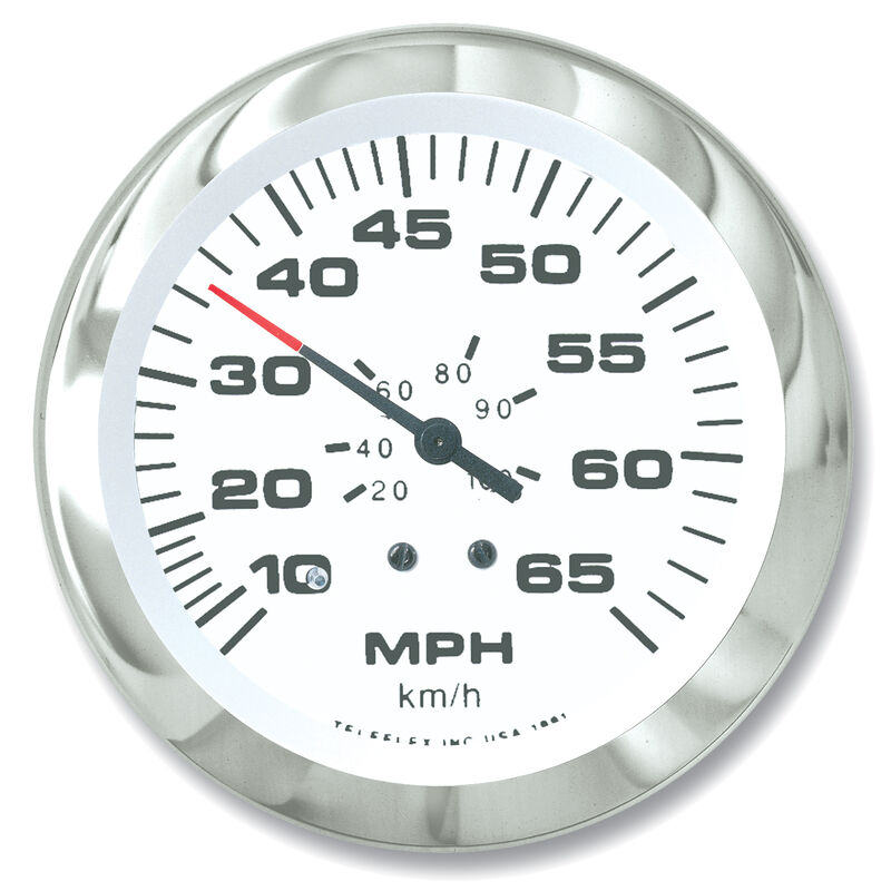 Sierra Lido 3" Speedometer, 65 MPH image number 1