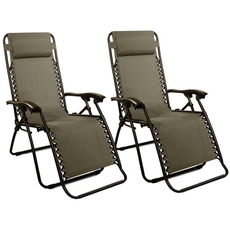 Caravan Canopy Zero Gravity Recliner, 2 Pack image number 1