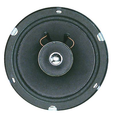 Jensen 6.5" Coaxial Waterproof RV Outdoor Speakers 2-Pack, Black