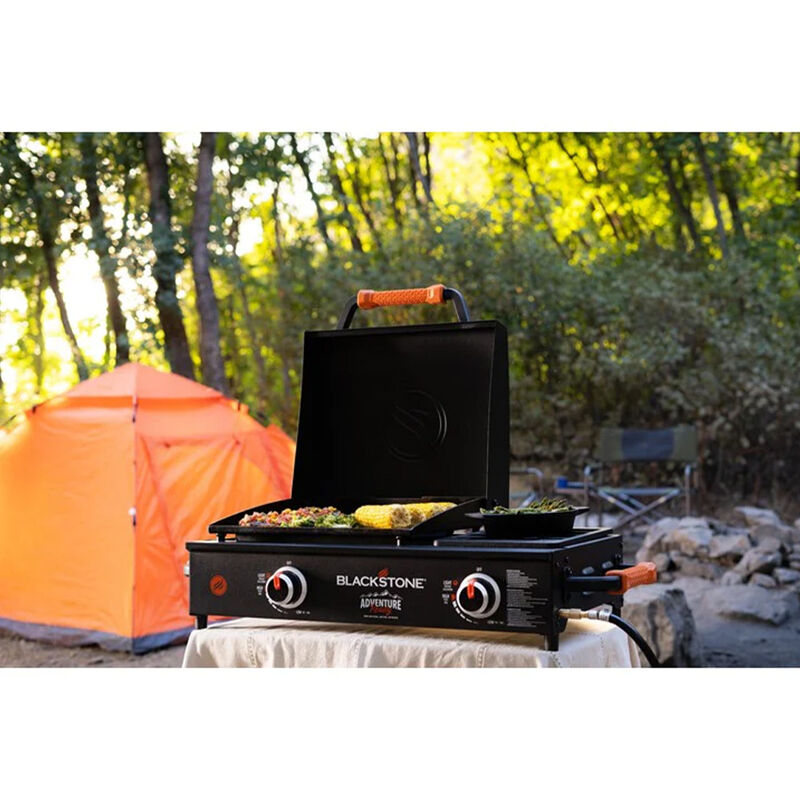 Blackstone Adventure Ready 17" Tabletop Griddle with Rangetop Burner image number 3
