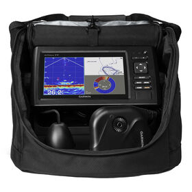 Garmin ECHOMAP CHIRP 73cv Panoptix Ice Fishing Bundle Chartplotter Fishfinder