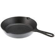 Lodge Cast Iron Seasoned Skillet with Assist Handle, 8"