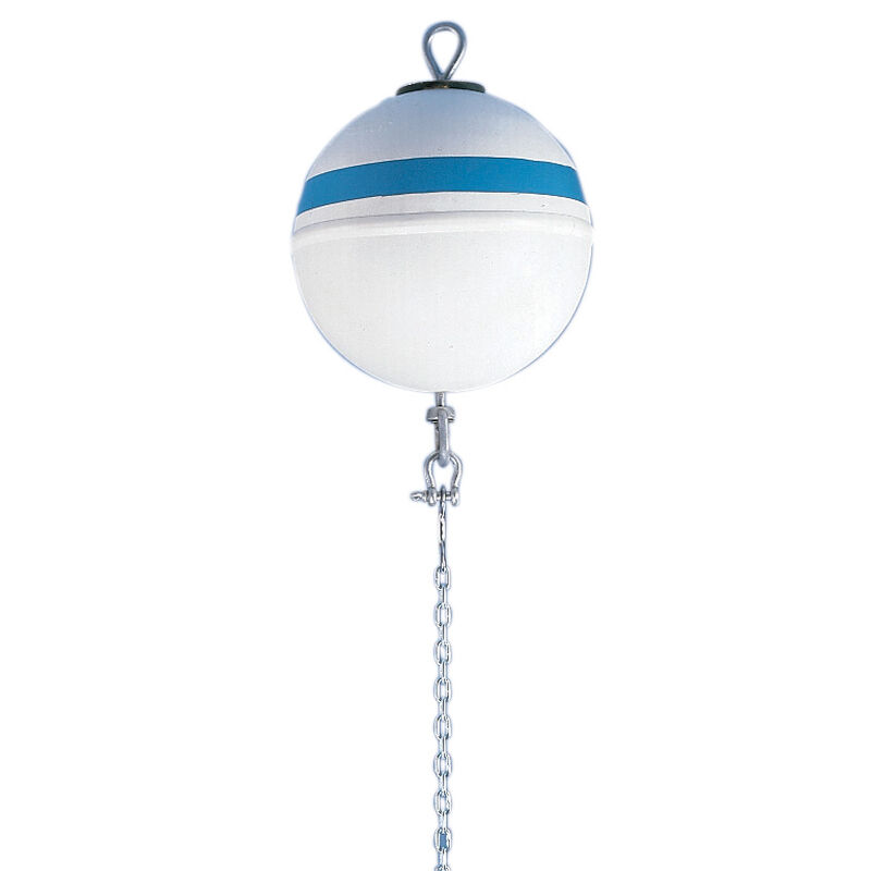 Jim Buoy Deluxe Series Mooring Buoy With 1/2" Swivel And Eye, 30-lb. Buoyancy image number 1