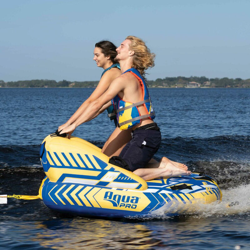 Aqua Pro 65" 2-Rider Chariot Towable Tube image number 5