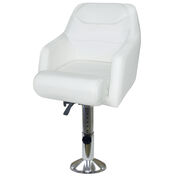 Wise Flip-Up Bucket Seat with Adjustable Pedestal and Seat Slide
